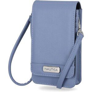 Women's Vegan Leather Crossbody Wallet RFID Blocking Small Phone Purse